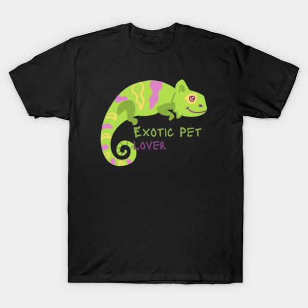 Chameleon T-Shirt by idizayil